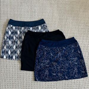 Women's  Cypress Club Skorts (Set of 3 Size Medium)